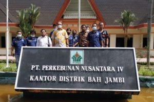 PTPN IV Kebun Bah Jambi Sambut Hangat Kedatangan Pengurus DPC IPJI Siantar Simalungun Dalam Rangka Silaturahmi