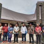 Panitia Pembangunan Monumen Hidup Pdt.J,Wismar Saragih Audensi ke Pimpinan Sinode GKPS