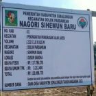 Proyek Dana Desa Nagori Sihemun Baru T.A 2021,Peningkatan Perkerasan Jalan Lapen Terkesan Asal Jadi