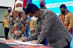 Bupati Simalungun Tandatangani Nota Kesepakatan Dengan Dirjen Binalavotas Peningkatan Sumber Daya Manusia (SDM)