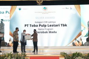 Toba Pulp Lestari (TPL) Raih Gelar Katagori Silver Award 2022 dari Kementerian Desa Pembangunan Daerah Tertinggal dan Transmigrasi Dalam Program CSR