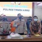 Satreskrim Polres Tanah Karo Amankan 3 Tersangka Pungli di Kawasan Wisata Pemandian  Air Panas Doulu