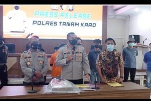 Satreskrim Polres Tanah Karo Amankan 3 Tersangka Pungli di Kawasan Wisata Pemandian  Air Panas Doulu