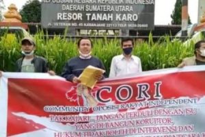 Tindak lanjut Surat Pengaduan Masyarakat Community Oposisi Rakyat Independent (CORI)