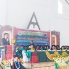 Wabup Humbahas Bersama  Kepala Badan Siber dan Kepala Sandi Negara Hadiri Wisuda UNTA