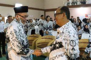 HUT PGRI ke 77, Wakil Bupati Simalungun Ajak PGRI Tingkatkan Kwalitas Pendidikan di Simalungun