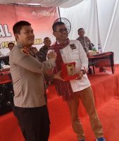 Komisi III DPR Pusat Hinca Panjaitan Memaparkan Restorasi Justice di Polsek Tanah Jawa