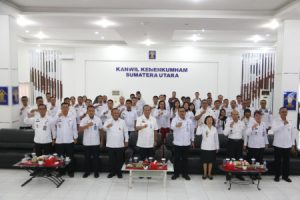 Cegah Gangguan keamanan dan Berantas Peredaran Narkotika di Lapas kelas IIA/Rutan Pematangsiantar Hadiri Penguatan Oleh Direktur Pengamanan dan Intelijen Dirjen PAS secara Hybrid