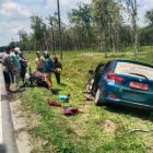 Sat Lantas Polres Simalungun Lakukan Penanganan Lalu Lintas Libatkan Tiga Kendaraan Empat Orang Alami Luka Ringan