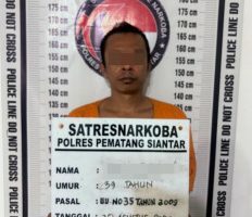 Residivis Narkotika Kembali Diringkus Satnarkoba Polres Pematangsiantar