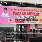 Palang Merah Indonesia(PMI) Simalungun Diduga Berpolitik Praktis Saat Donor Darah Dengan Paslon Petahana