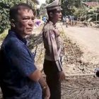 Akses Dua Jalan Yang Terputus Di Tanahjawa dan Hatonduhan Telah Dapat Dilalui